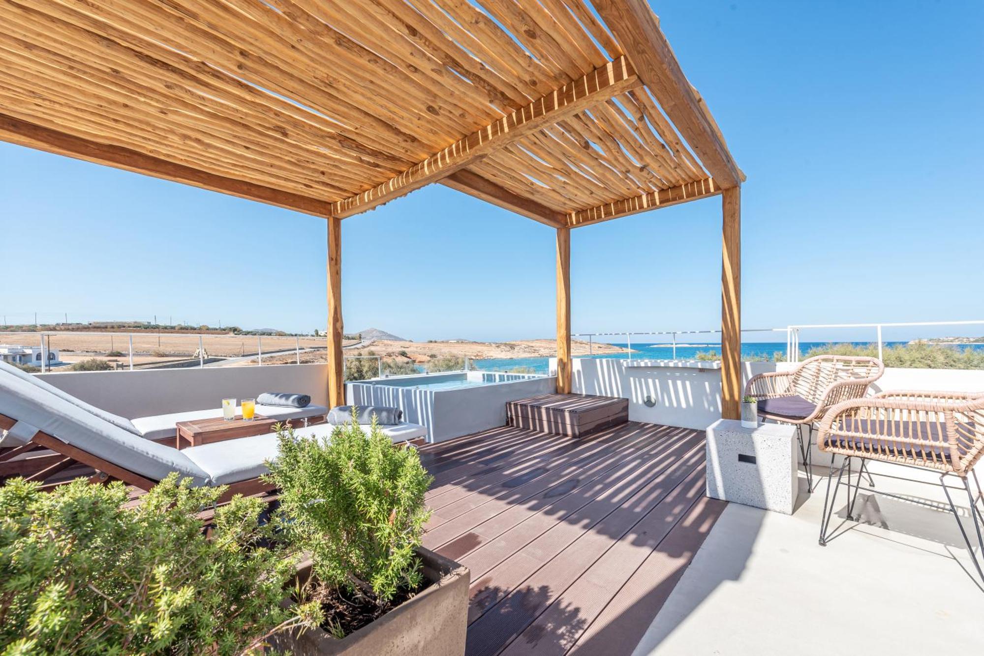 Paros Comfy Suites ナウサ エクステリア 写真